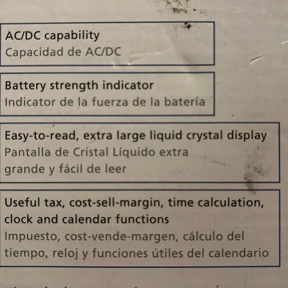 Canon Mini Desktop Printing Calculator P23-DHV 12 Digits 2 Color - Picture 8 of 8